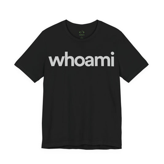 whoami Linux command T-Shirt