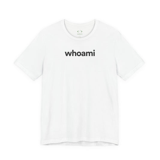 whoami Linux command T-Shirt