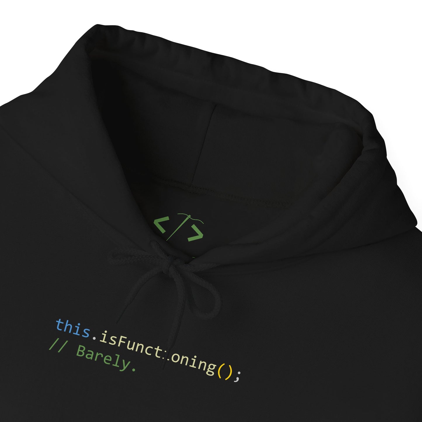 Barely Functioning Developer Hoodie
