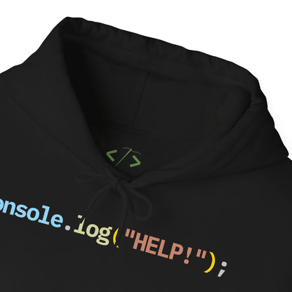 Developer Debugging Hoodie
